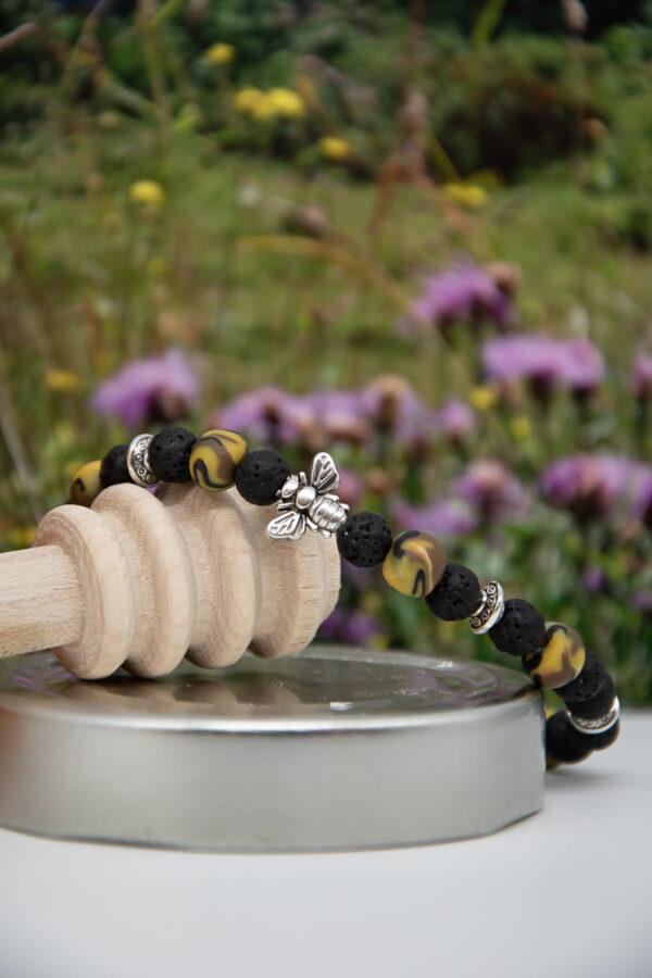 bracelet élastique abeille